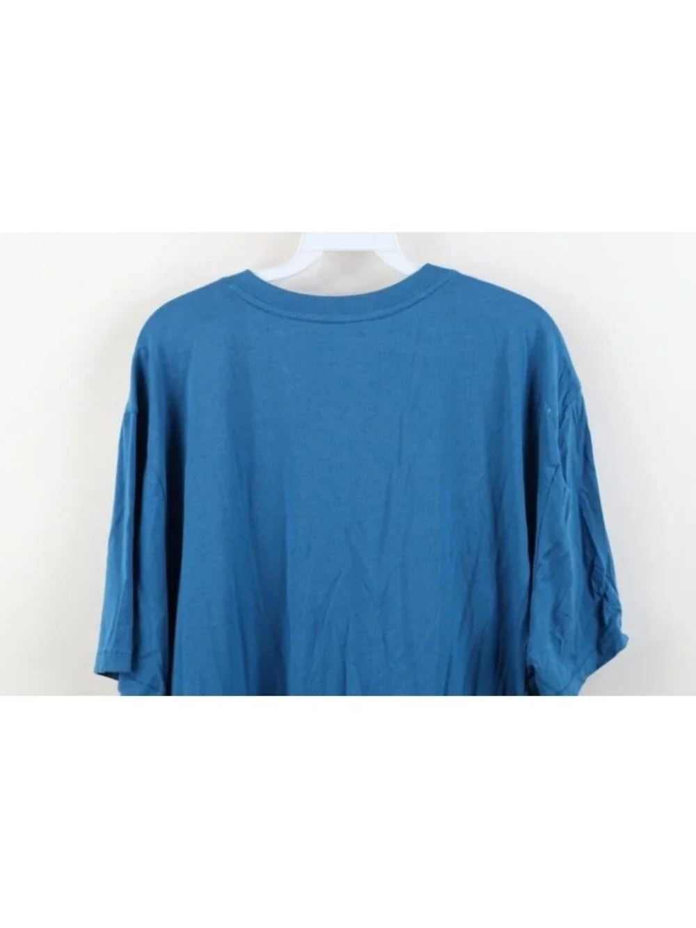 The North Face Mens Size 2XL XXL Faded Knit Short Sleeve Henley T-Shirt Blue